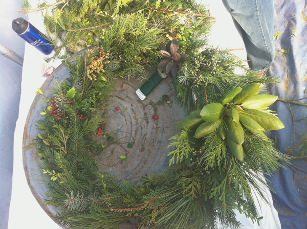 Wreath Making at Faella Farm